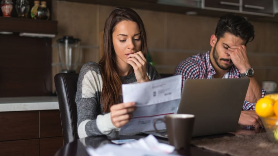 couple tenant is worried about unpaid rent